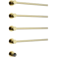 Полотенцесушитель электрический Sancos Linea SC14001BG 665x530, встраиваемый, МЭМ левый/правый, золотой матовый