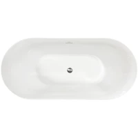 Акриловая ванна Royal Bath Pafos RB610000GR 180x80 см, отдельностоящая, белый