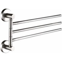 Полотенцедержатель D-Lin D254280 40,3 см, поворотный, тройной, нержавеющая сталь