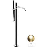 Смеситель напольный для ванны Emmevi Filobrass 85030ZI/ORS золотой матовый
