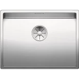 Изображение товара кухонная мойка blanco claron 550-u infino зеркальная полированная сталь 521579