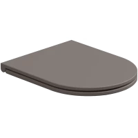 Сиденье для унитаза GSG Like LKCOPRSLTICR029 с микролифтом, коричневый матовый