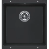 Кухонная мойка KuchenStern Ku-Granit Under 50 100BL10 43x46 см, черный