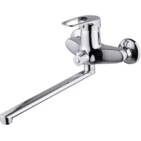 Смеситель для ванны Viko V-6505 универсальный, с душевым гарнитуром, хром