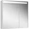 Зеркальный шкаф 85x80 см белый глянец L/R Belux Неман ВШ 85 4810924276865 - 1