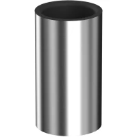 Мусорное ведро Whitecross Ergo ER2291NIB 4л, никель матовый