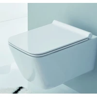 Унитаз подвесной SSWW CT2041 с сиденьем микролифт, белый