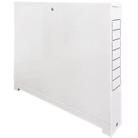 Шкаф коллекторный накладной 1340x651-691x125 Uni-fitt ШРН-7 480G7000 