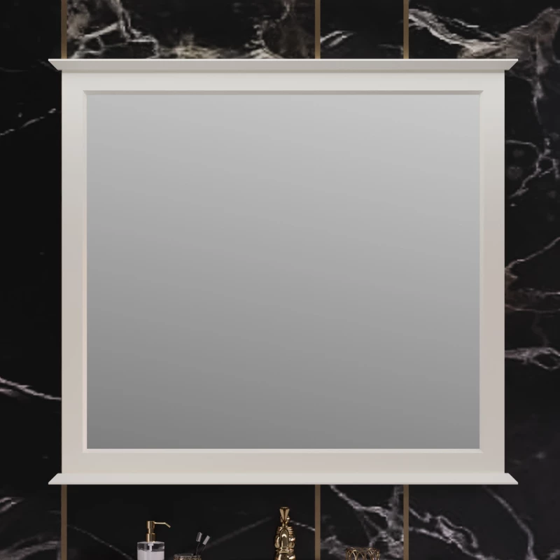 Зеркало 104,5x94,5 см слоновая кость Opadiris Кантара 00-00003717
