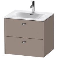 Тумба базальт матовый 62 см Duravit Brioso BR431001043