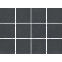 Керамогранит Kerama Marazzi Амальфи черный (12 ч. 9,8х9,8) 29,8х39,8 1291H 
