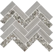 Керамогранит Kerama Marazzi Декор Монтиони мозаичный серый 34x35,5x0,9 T042\SG5267