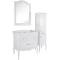 Комплект мебели белый серебряная патина 86 см ASB-Woodline Модерн - 2