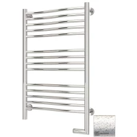 Полотенцесушитель электрический 800x500 античное белое золото МЭМ правый Сунержа Флюид 2.0 10-5221-8050