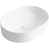 Раковина-чаша BelBagno BB1483 50x37 см, накладная, белый