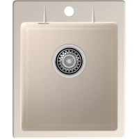 Кухонная мойка GranFest Urban 240 40x49 см, белый