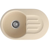 Кухонная мойка GranFest Smart 685L 68,1x43,3 см, бежевый