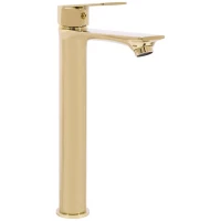 Смеситель для раковины Rea Mayson REA-B5103 без донного клапана, золотой