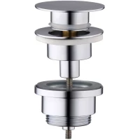 Донный клапан для раковины AQG Luck 400090125 универсальный, хром