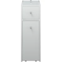 Тумба белый глянец/белый матовый 23 см Corozo Энри SD-00000608