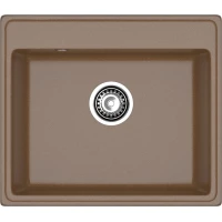 Кухонная мойка GranFest Vertex 580 58x50 см, терракот