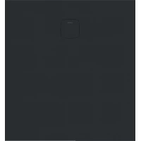 Душевой поддон Starohome Cosmo 22126533 100x90 см, из литьевого мрамора, прямоугольный, черный матовый