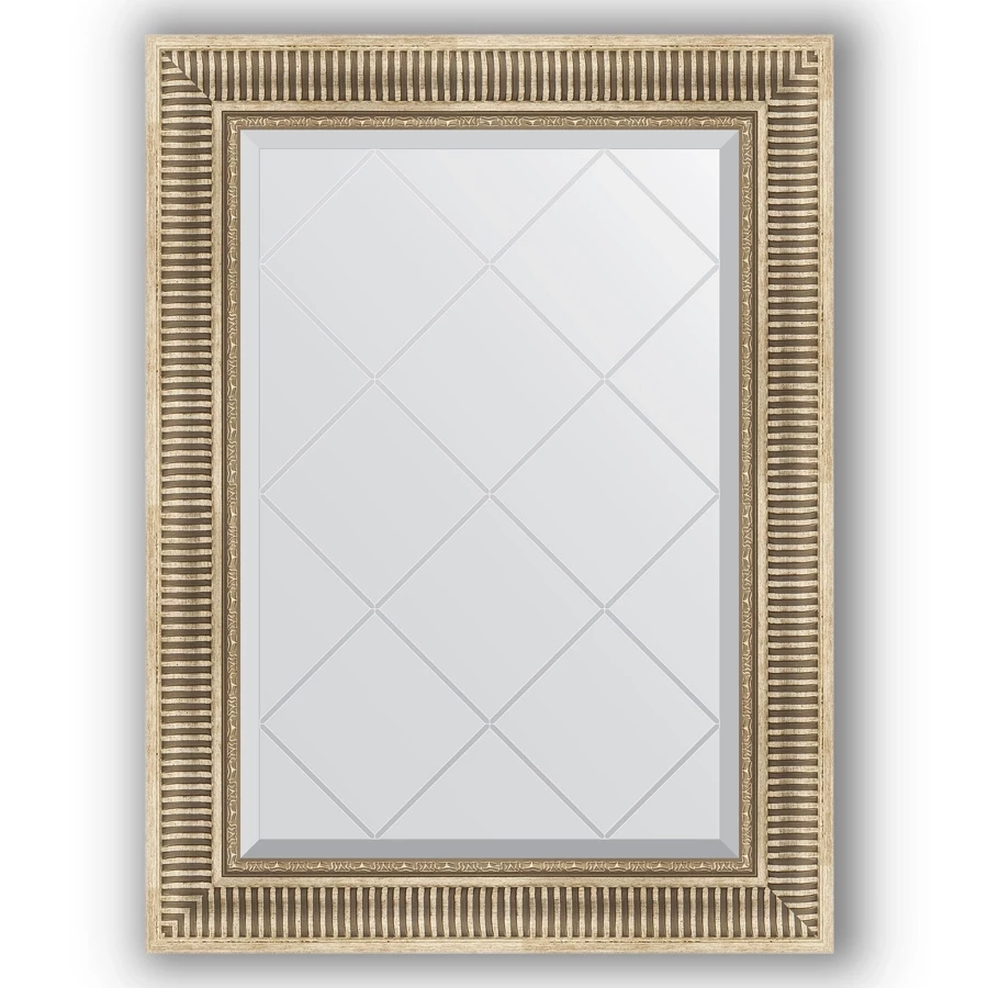 Зеркало 67x90 см серебряный акведук Evoform Exclusive-G BY 4110 зеркало 69x159 см вензель серебряный evoform exclusive g by 4164