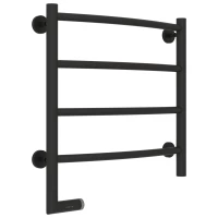 Полотенцесушитель электрический 500x500 темный титан муар МЭМ левый Сунержа Галант 2.0 15-5200-5050