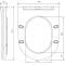 Комплект подвесной унитаз Art&Max Ovale AM011CHR-MB/SC + система инсталляции Grohe 38811kf0 - 9