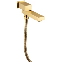 Излив для ванны Grocenberg GB058MG 215 мм, золотой матовый