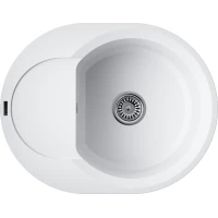 Кухонная мойка Omoikiri Tetogranit Sakaime 60E-WH 4993136 60x47 см, белый