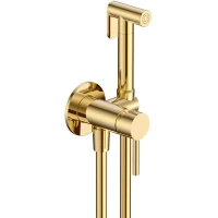 Гигиенический душ AQUAme Siena AQM6217GG со смесителем, золотой