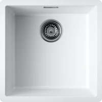 Кухонная мойка Omoikiri Tetogranit Yamakawa 45T Integra-WH 4997255 45,6x45,65 см, белый