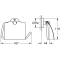 Держатель туалетной бумаги Grohe Essentials 40367DL1 Держатель туалетной бумаги Grohe Essentials 40367DL1 - 2