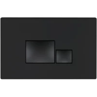 Кнопка смыва BelBagno BB074NERO для инсталляции, черный матовый