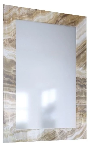 Зеркало 60x80 см оникс Marka One Glass У73243 зеркало для ванной omega glass нант sd73 с подсветкой 80x60 см прямоугольное