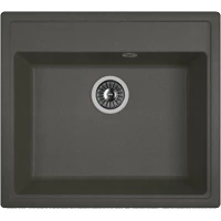 Кухонная мойка Dr.Gans Ника 570 25.070.D0570.411 57x51 см, графит