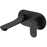 Смеситель для раковины WasserKRAFT Elbe 7430 встраиваемый, черный