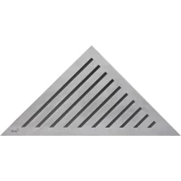 Декоративная решетка нержавеющая сталь AlcaPlast Grace