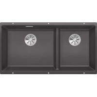 Кухонная мойка Blanco Subline 480/320-U InFino темная скала 523585