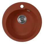 Изображение товара кухонная мойка aquagranitex красный марс m-45(334)