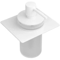 Дозатор для жидкого мыла Boheme Space 10966-W-DISP настенный, белый матовый