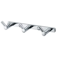 Планка с крючками Kaiser H0013 для ванны, хром