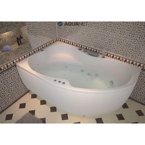 Изображение товара акриловая ванна 169x109,4 см левая aquanet capri 00205345