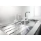 Кухонная мойка чаша справа Blanco Axis II 6S-IF Зеркальная полированная сталь 516529 - 2