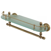 Полка стеклянная 39,5 см Migliore Mirella 17179