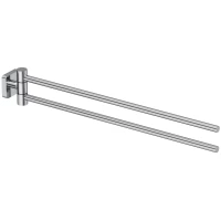 Полотенцедержатель Kludi Vela S 2597705 44,1 см, поворотный, двойной, хром