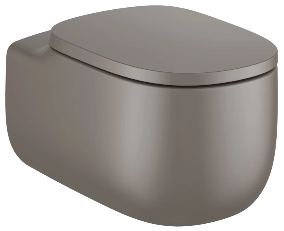 

Унитаз подвесной Roca Beyond 3460B7660 безободковый, кофе матовый