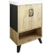 Комплект мебели дуб крафт золотой/черный матовый 60,5 см Sanflor Выборг C16293 + UM-MOD60SL/1 + C16295 - 4