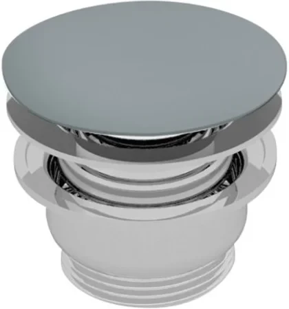 

Донный клапан для раковины AXA AF001509 универсальный, серый матовый